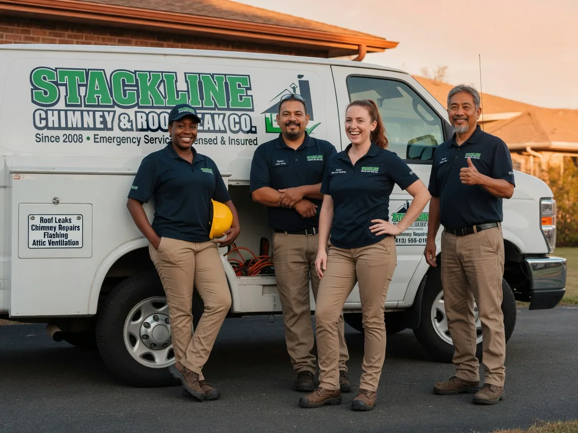 Chimney flashing repair company in Hendricks, WV
